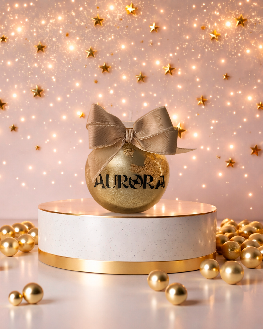 Vela Golden Glow - 100g (Cereja e Avelã)