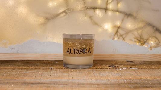 Vela Iluminada - 390g (Champagne)