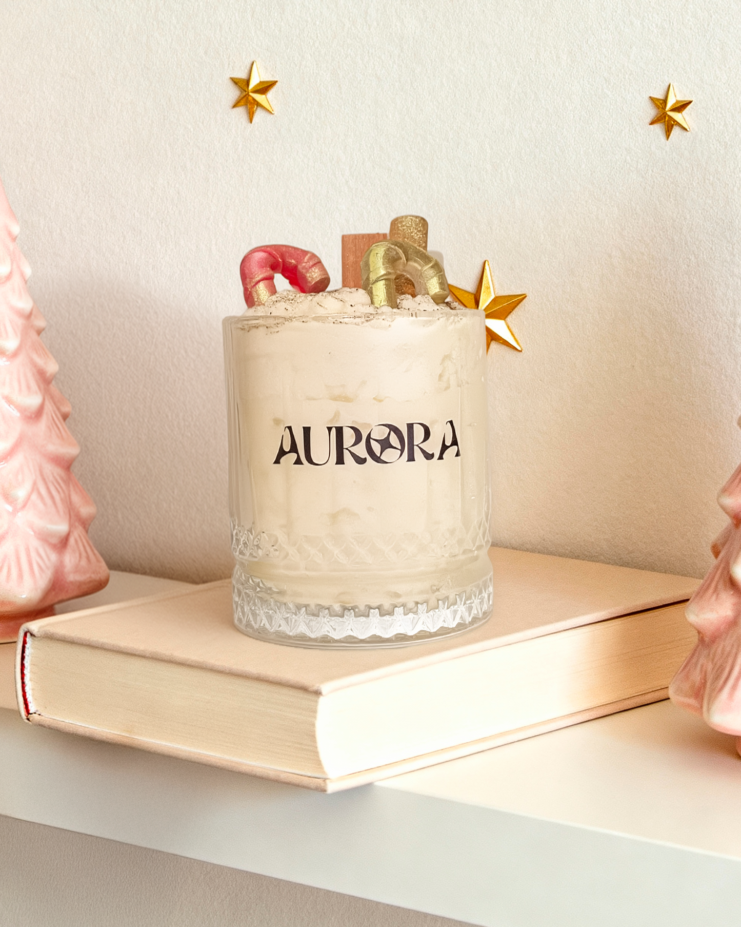 Vela Smoothie - 650g (Maçã c/ Canela)