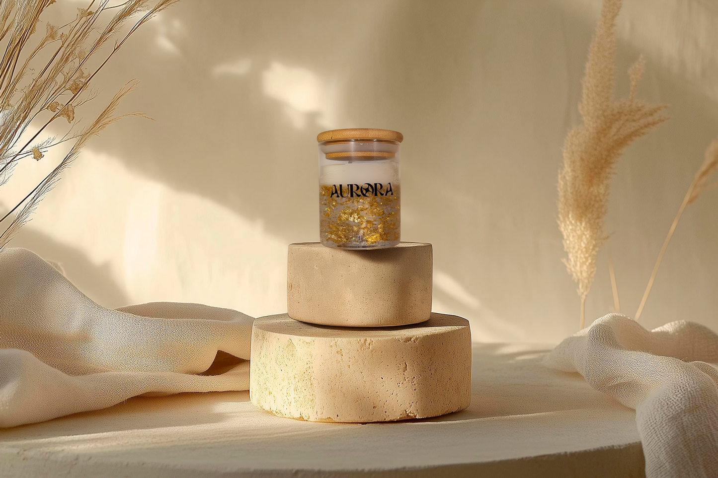 Vela Renova - 220g (Bamboo e camomila)