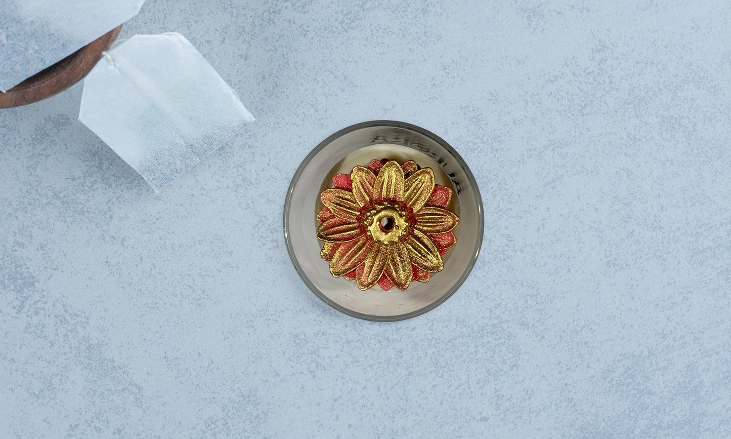 Vela Margarida - 90g (Cereja e Avelã)